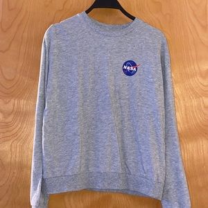 H&M Grey NASA Long Sleeve. Size Small.